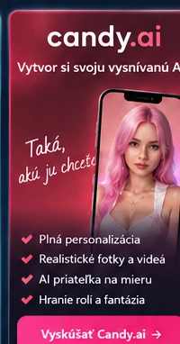 Candy AI – vizuální ukázka aplikácie