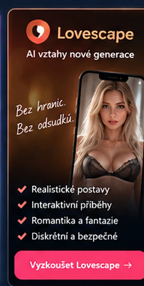Lovescape AI – vizuální ukázka aplikácie