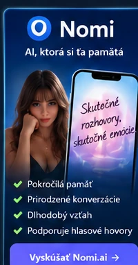 Nomi AI – vizuální ukázka aplikácie